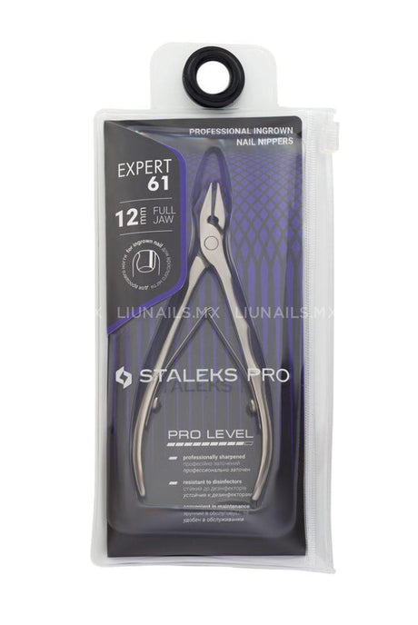 Alicates Para Uñas Encarnadas Staleks Pro Expert 61 12 Mm