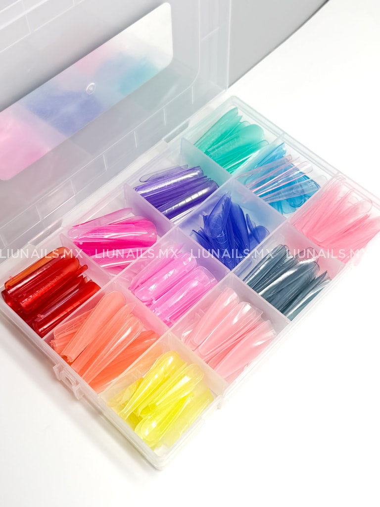 Caja Nails Forms para Dual System LIUANILS Moldes