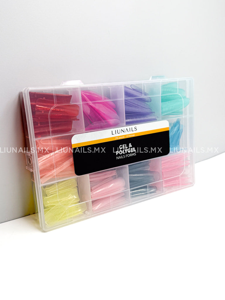 Caja Nails Forms para Dual System LIUANILS Moldes