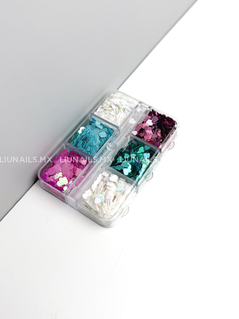 Caja Mixta De Corazones 01 Lovely Decoraciones