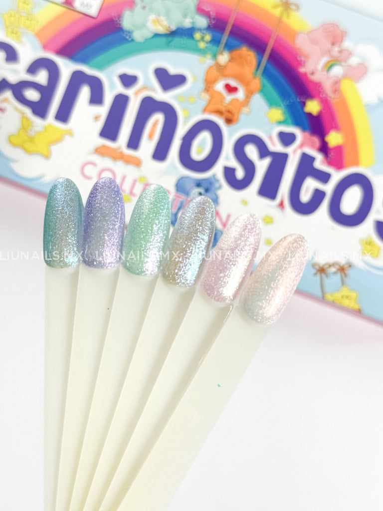 Colección - 6 Colores ’Cariñositos” FANTASY NAILS Colores