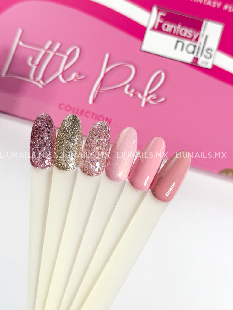 Colección - 6 Colores ’Little Pink” FANTASY NAILS Colores