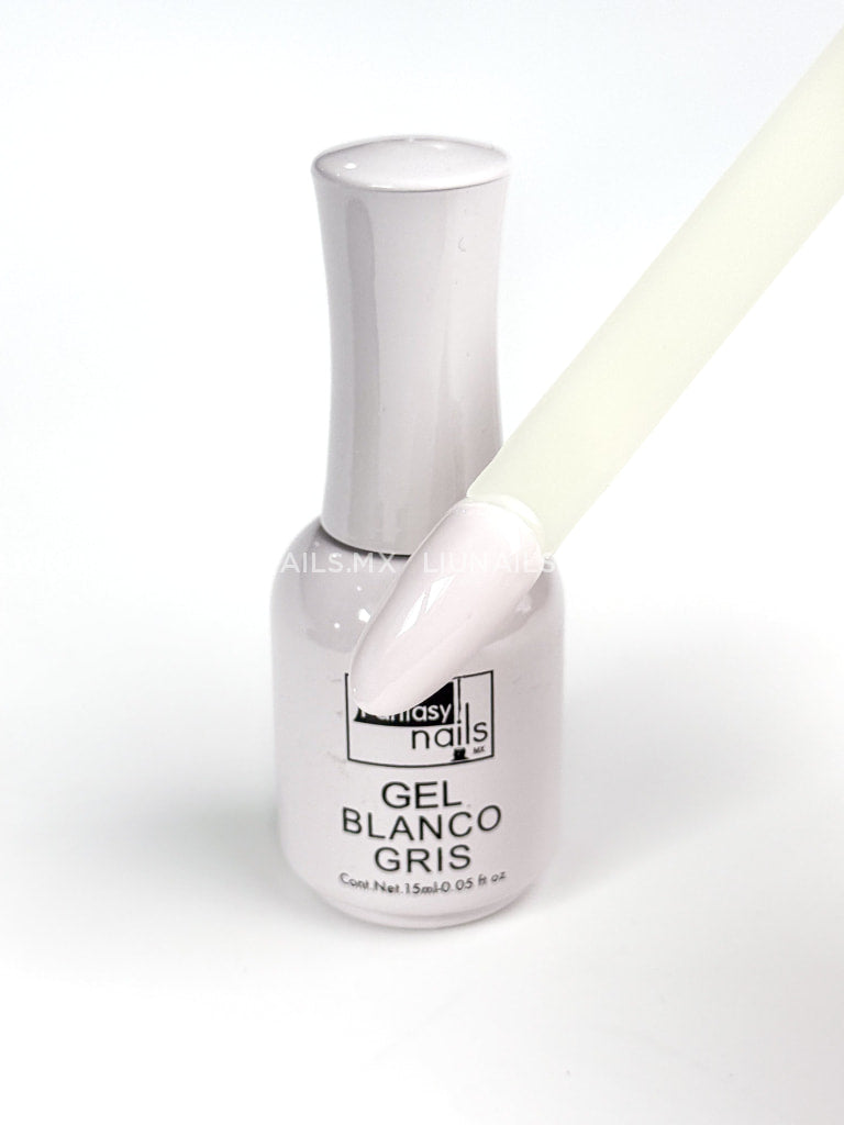 Color 72 Blanco Gris FANTASY NAILS Colores