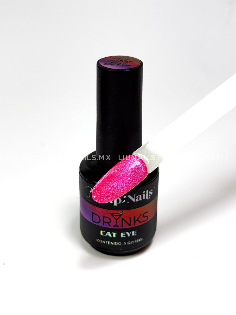 Color Cat Eye Drinks Dragon Fruit Cocktel SIPNAILS Colores