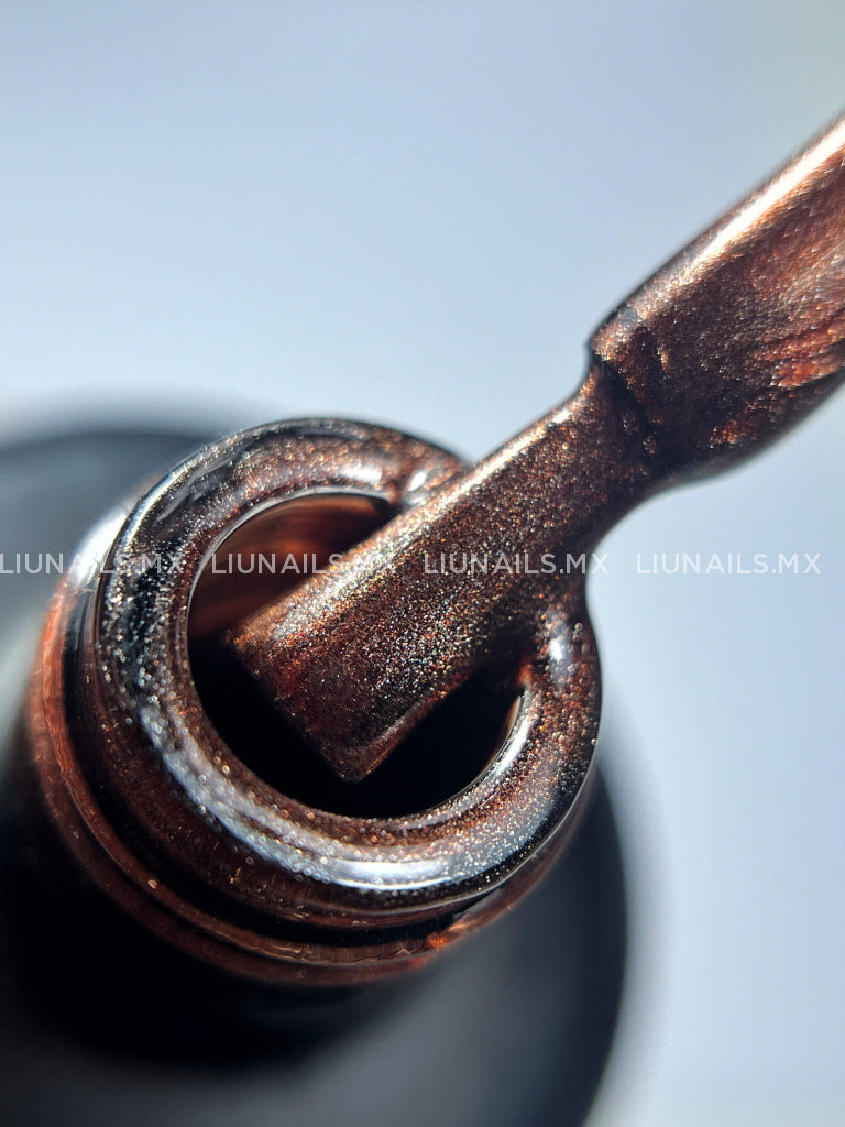 Color Cat Eye Honey Castaño Sipnails Colores