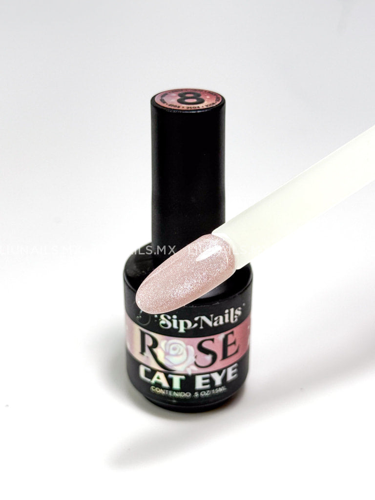 Color Cat Eye ROSE 8 SIPNAILS Colores