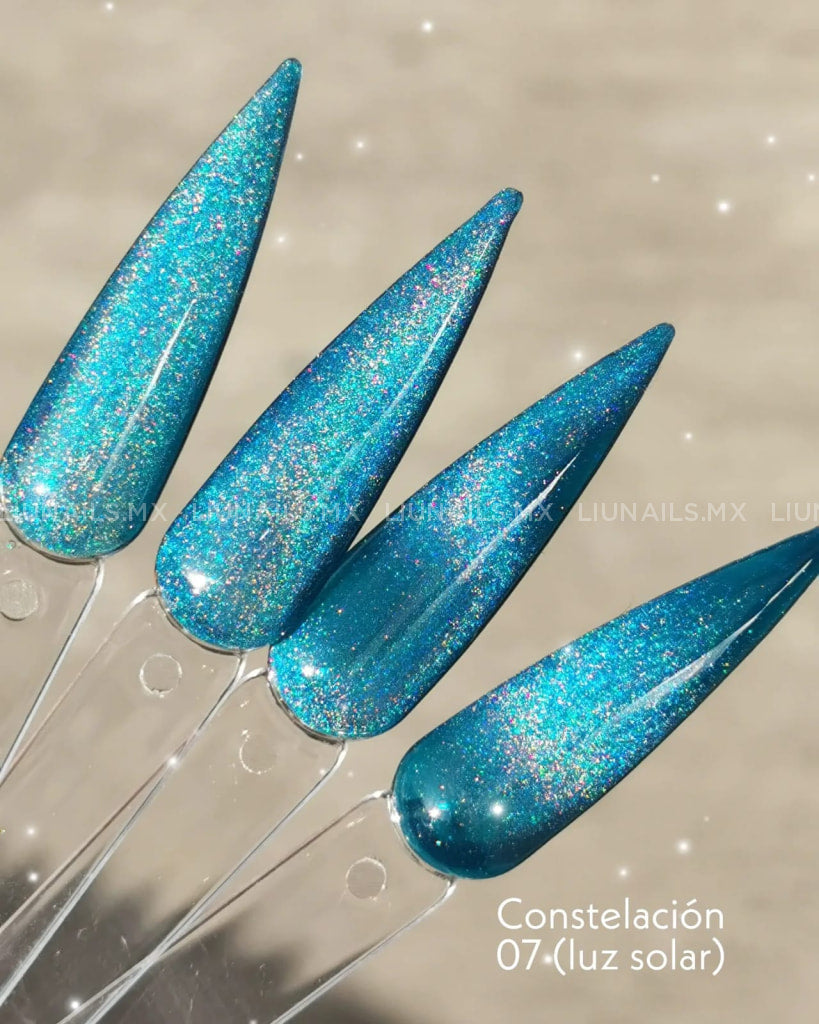 Color Constelación Cat Eye Holográfico 7 Sip Nails Colores