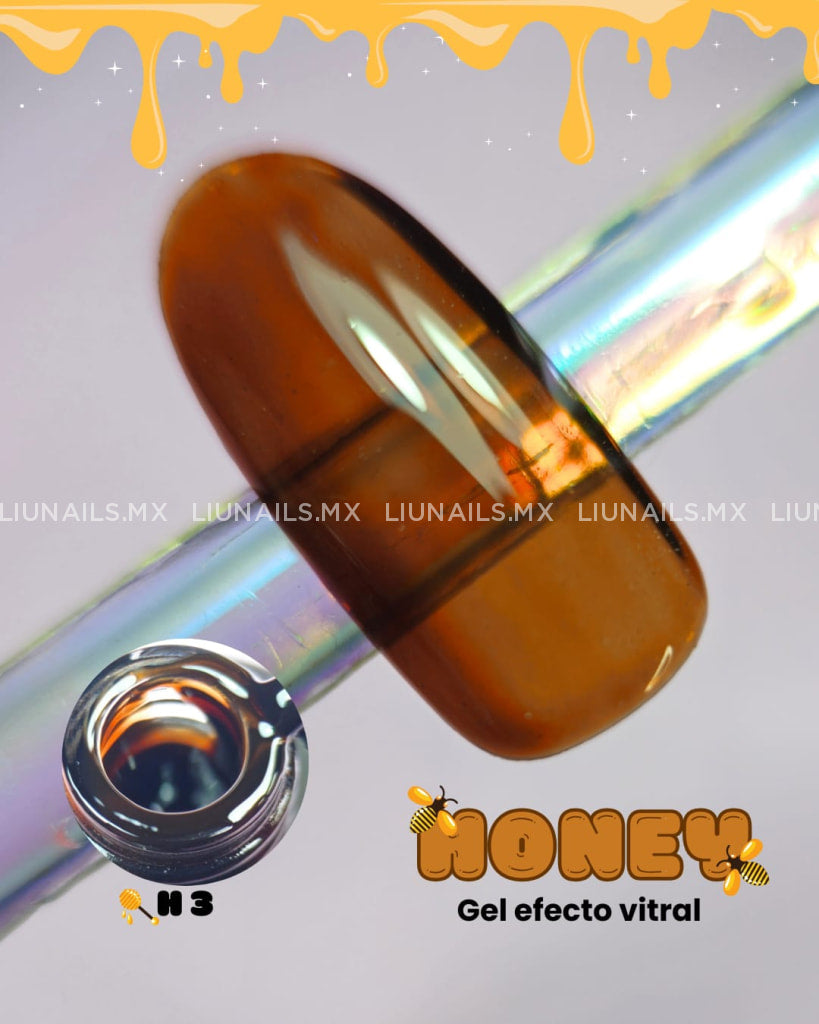 Color Efecto Cristal Honey 3 Sipnails Colores