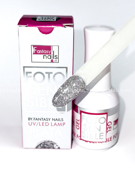 Color Fotosensible 2 Plata FANTASY NAILS Colores