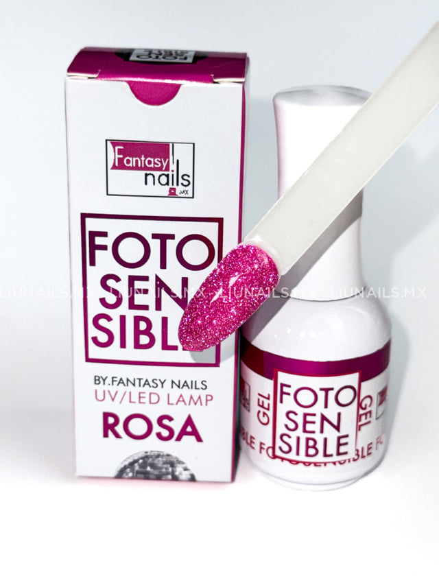 Color Fotosensible 8 Rosa FANTASY NAILS Colores