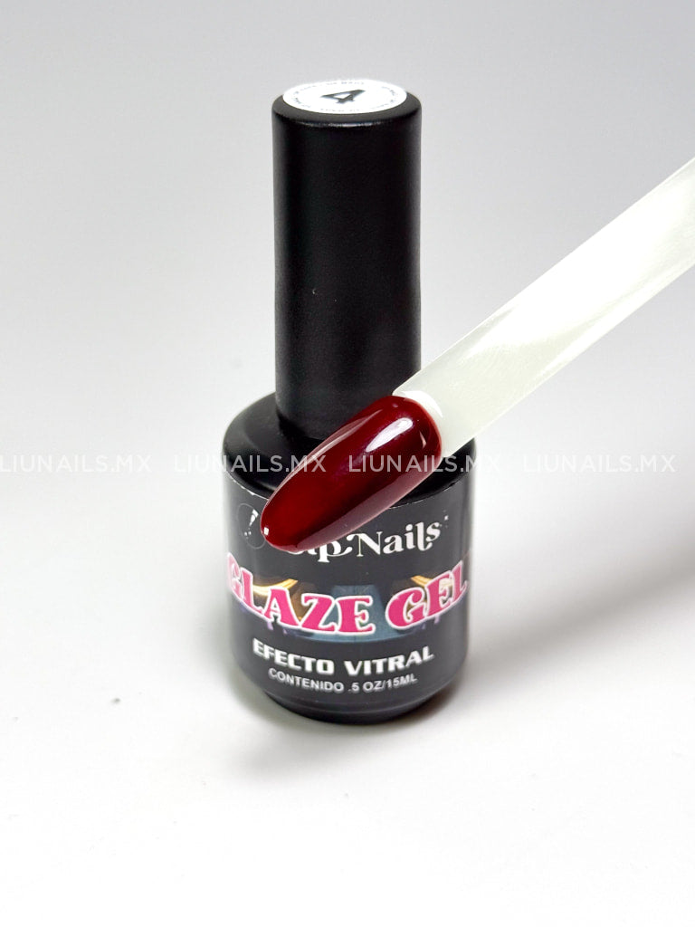 Color Glaze Vitral 4 SIPNAILS Colores