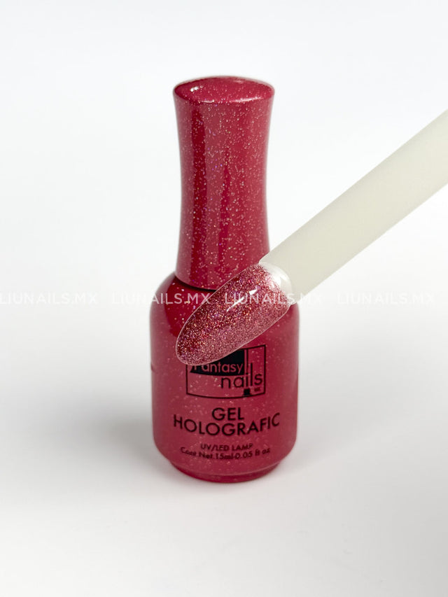 Color Holográfica 08 Rose Gold FANTASY NAILS Colores