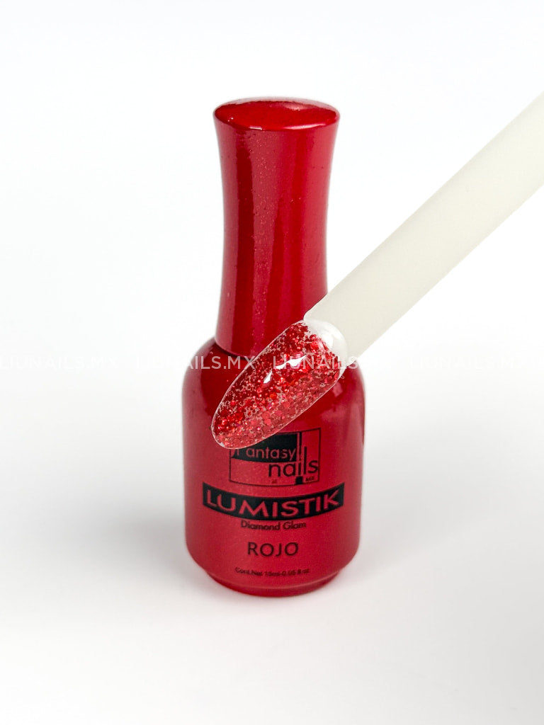 Color Lumistik Rojo FANTASY NAILS Colores