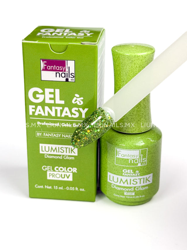 Color Lumistik Verde FANTASY NAILS Colores