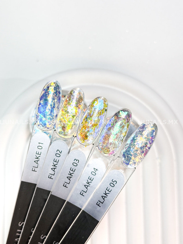 Flake 01 LIUNAILS Decoraciones