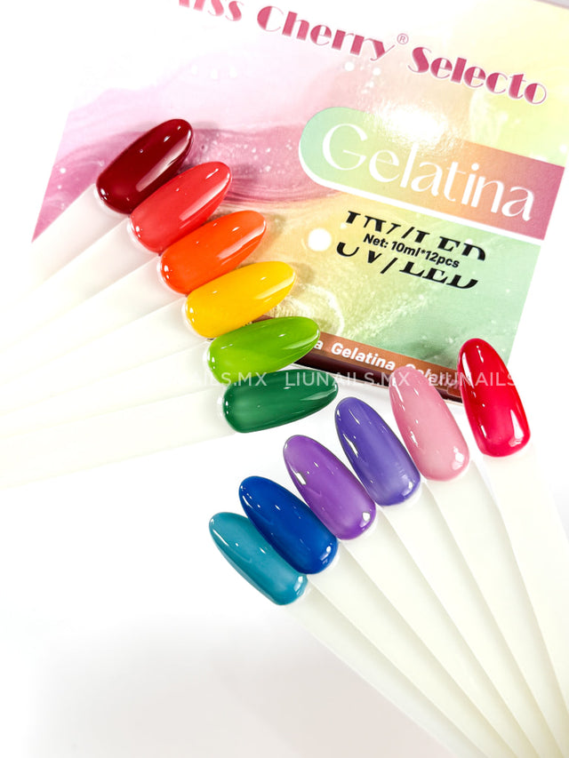 Gama - 12 Colores Diamante Smalto Miss Cherry Colores