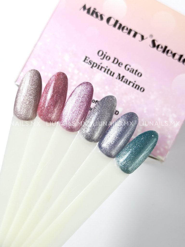Gama - 12 Colores Ojo de Gato Espíritu Marino Miss Cherry Colores