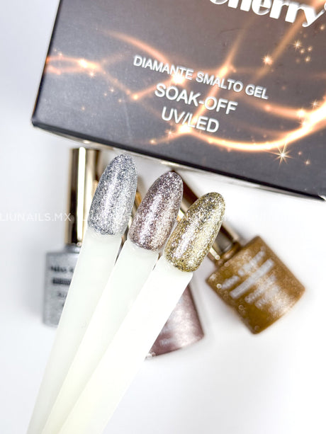 Gama - 3 Colores Diamante Smalto Miss Cherry Colores