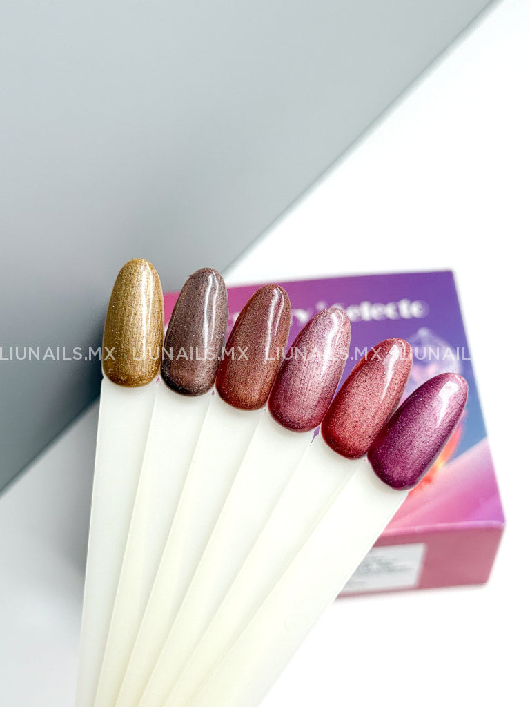 Gama - 6 Colores Ojo de Gato Jelly Miss Cherry Colores