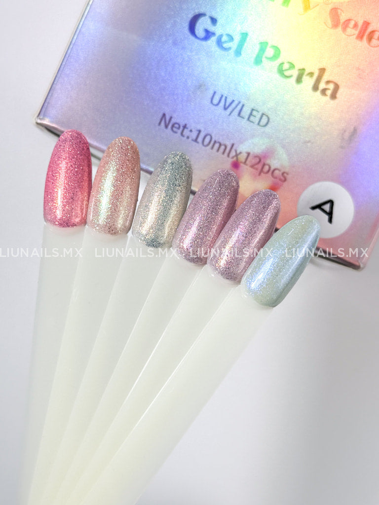 Gama A - 12 Colores Perla Miss Cherry Colores