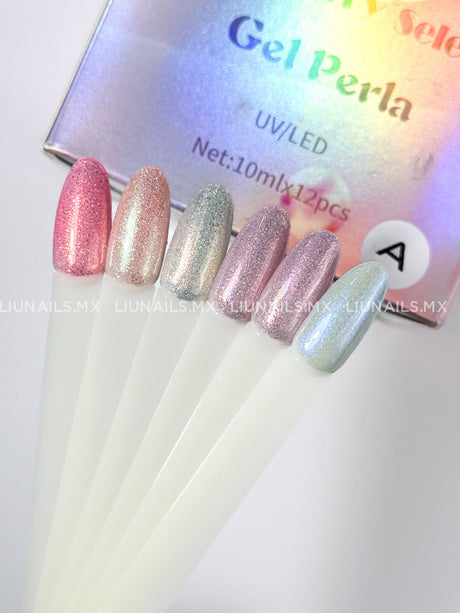 Gama A - 12 Colores Perla Miss Cherry Colores
