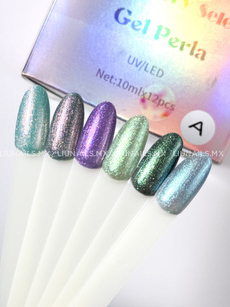 Gama A - 12 Colores Perla Miss Cherry Colores