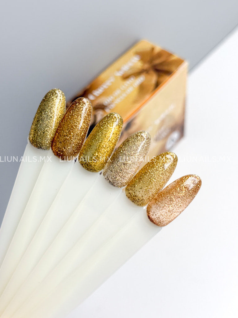 Gama A - 6 Colores Ojo de Gato Esencia de Oro MISS CHERRY Colores