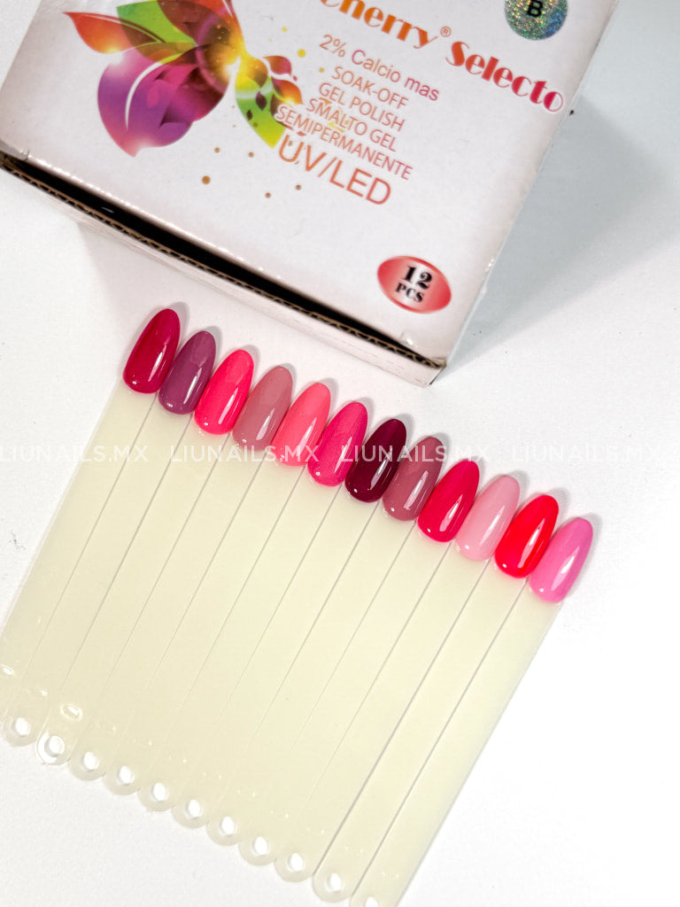 Gama B 12 Colores Miss Cherry Colores