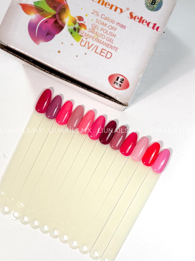 Gama B 12 Colores Miss Cherry Colores