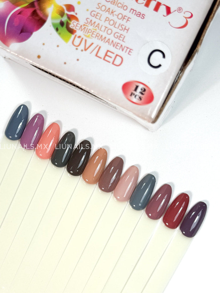 Gama C 12 Colores Miss Cherry Colores