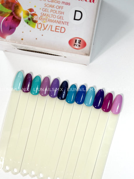 Gama D 12 Colores Miss Cherry Colores