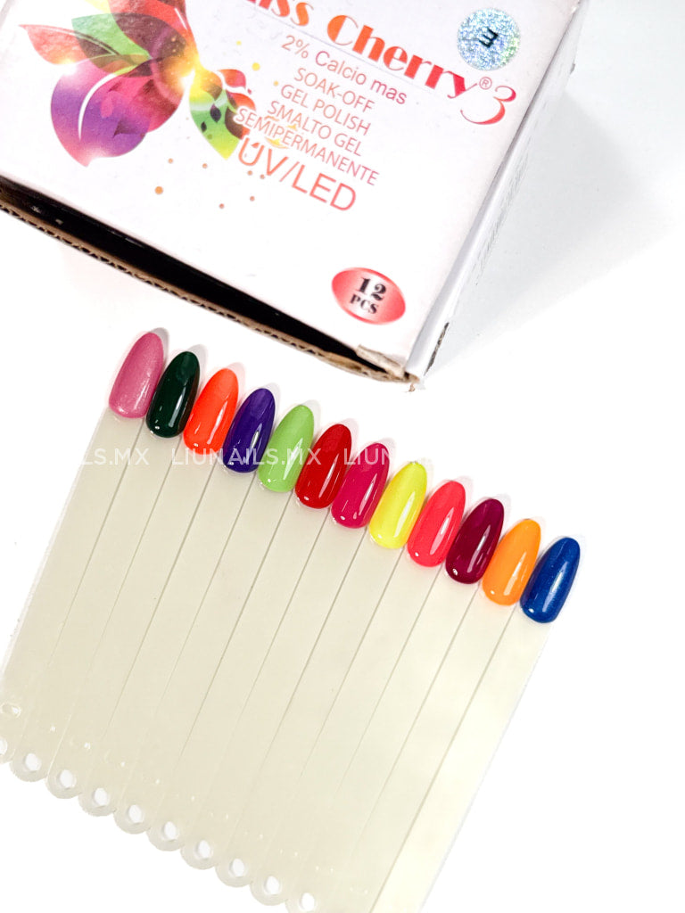 Gama E 12 Colores Miss Cherry Colores