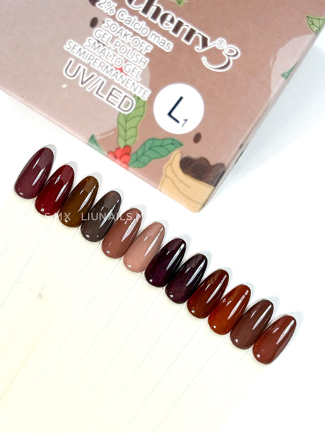 Gama L 12 Colores Miss Cherry Colores