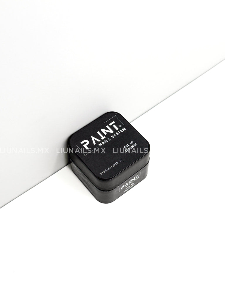 Gel 4D Intense para relieves negro 30 ml PAINT NAILS SYSTEM Gel