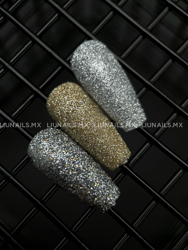 Glitter De Diamante Cristal Bj02 Liunails Glitters