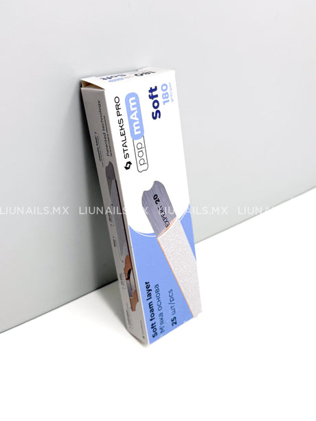 Juego de 25 repuestos PapmAm SOFT para lima 20 grosor 180 STALEKS PRO Repuestos para limas