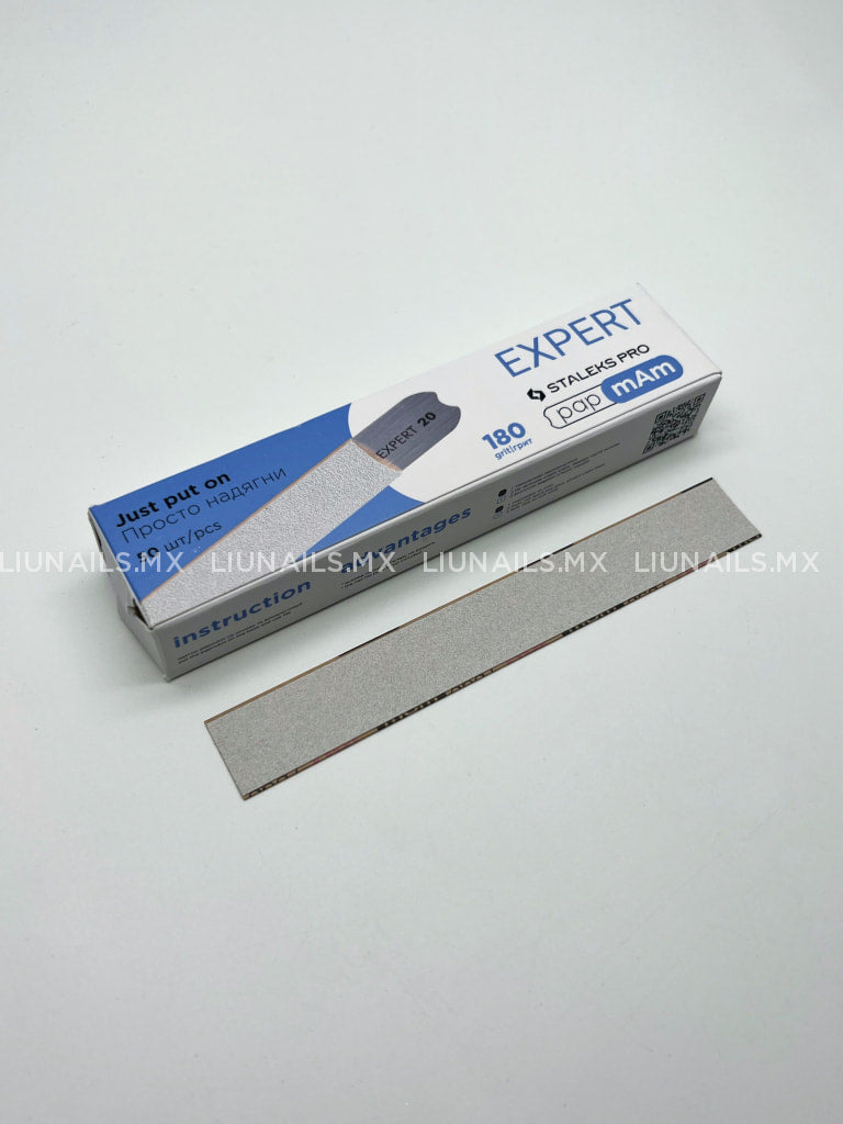 Juego De Repuestos Papmam Para Lima Recta Staleks Pro Grosor 180 (50 Pzs) Repuestos Limas