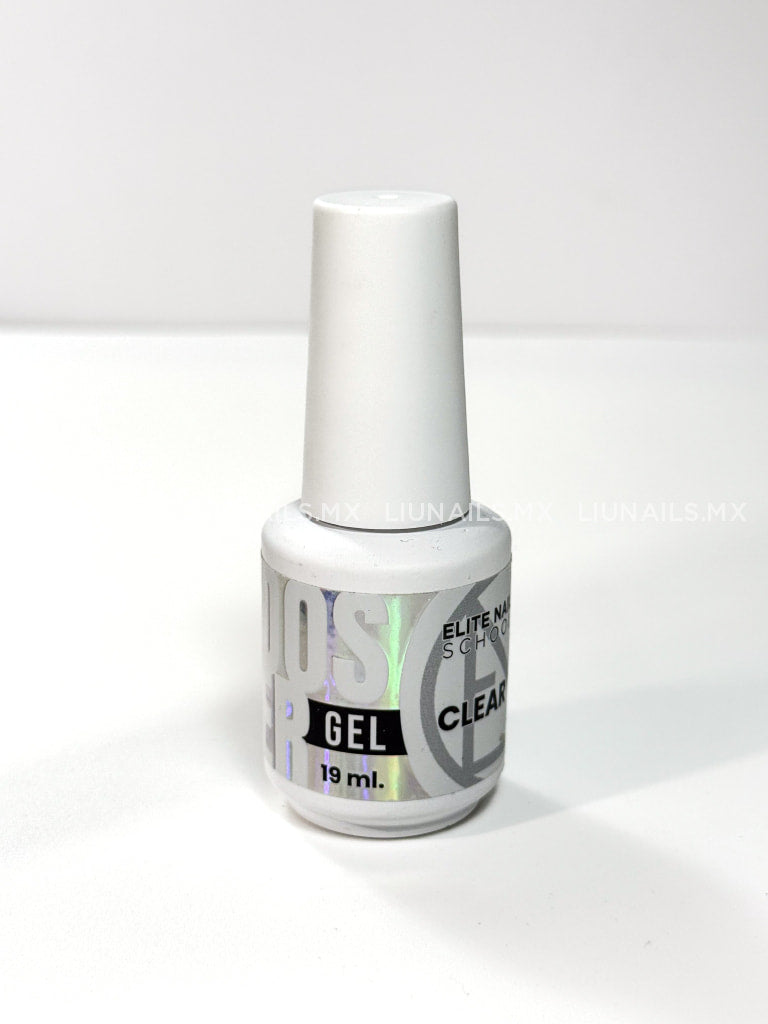 Liquid Builder Gel BOOSTER Clear Elite Nails School Builder gel