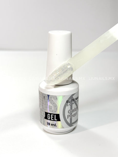 Liquid Builder Gel BOOSTER Gold Pearl Elite Nails School Builder gel