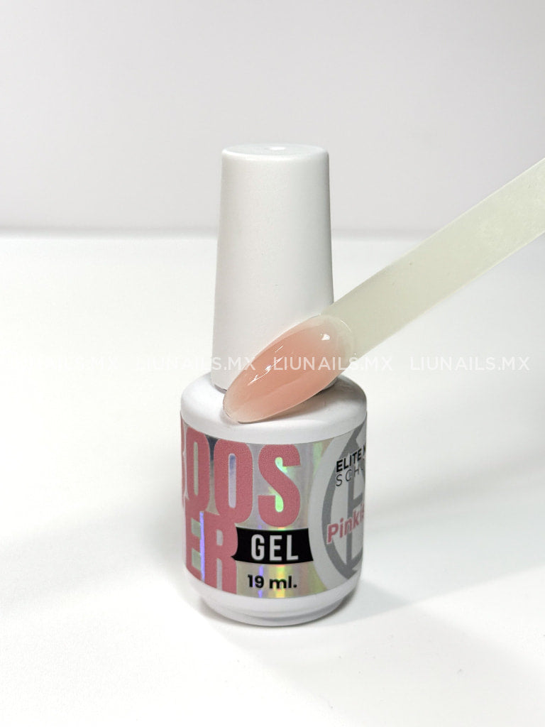 Liquid Builder Gel BOOSTER Pinkish Elite Nails School Builder gel