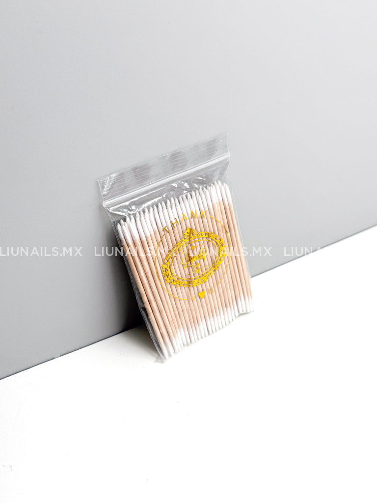 Palitos de algodón 100 pc LOVELY Desechables