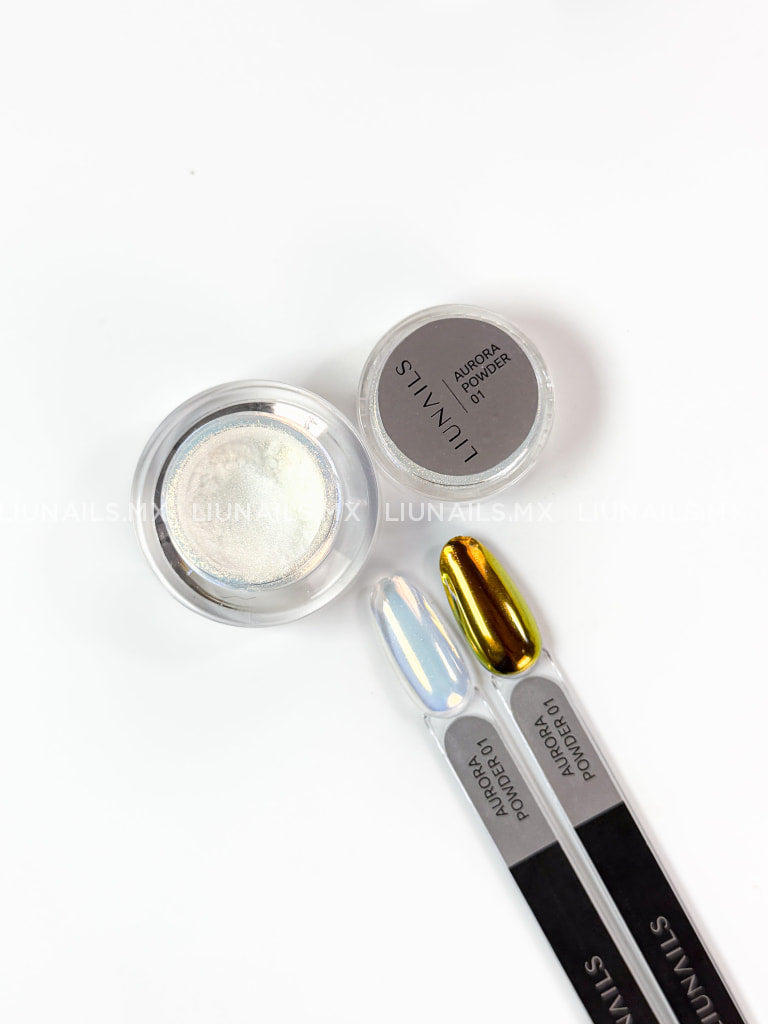 Pigmento Aurora 01 LIUNAILS Decoraciones