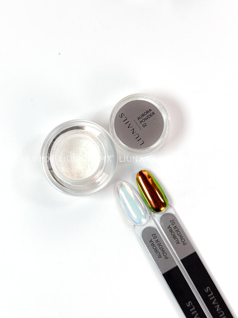 Pigmento Aurora 02 LIUNAILS Decoraciones