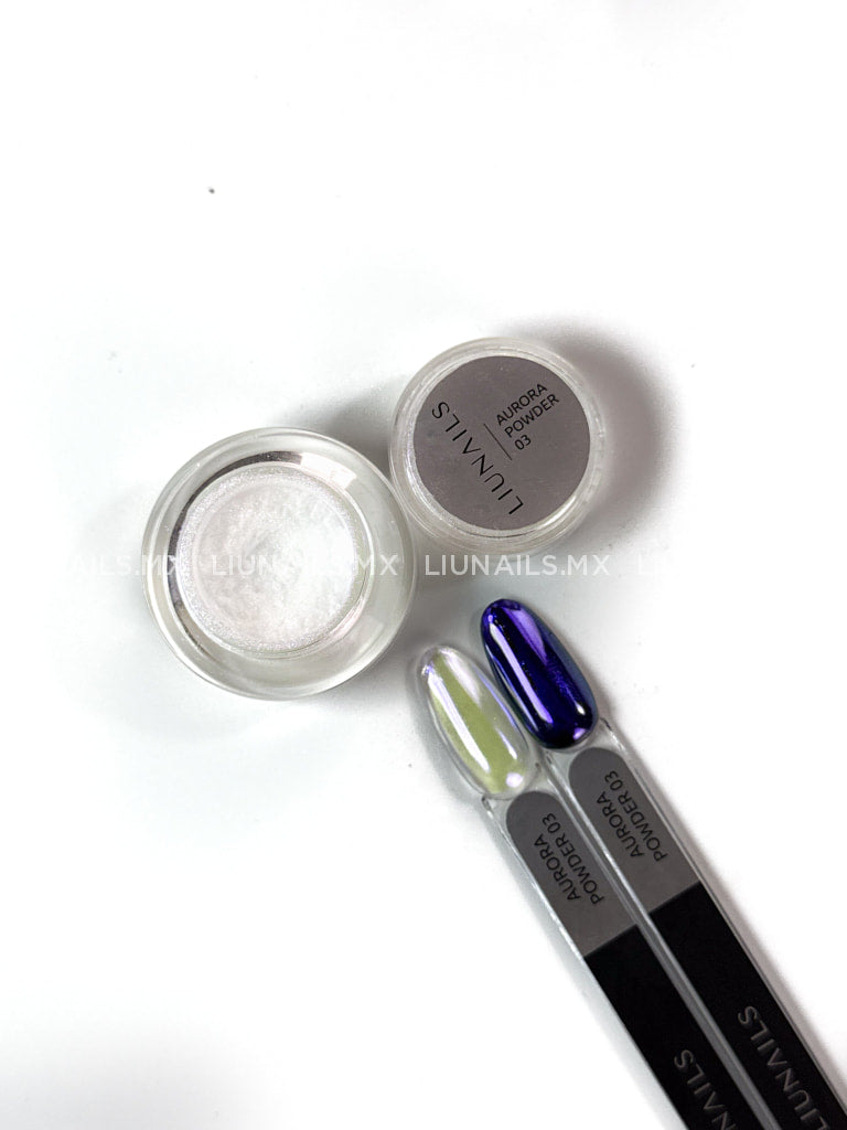 Pigmento Aurora 03 LIUNAILS Decoraciones