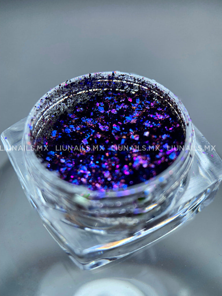 Pigmento Morado-Azul Para Efectos Liunails Pigmentos