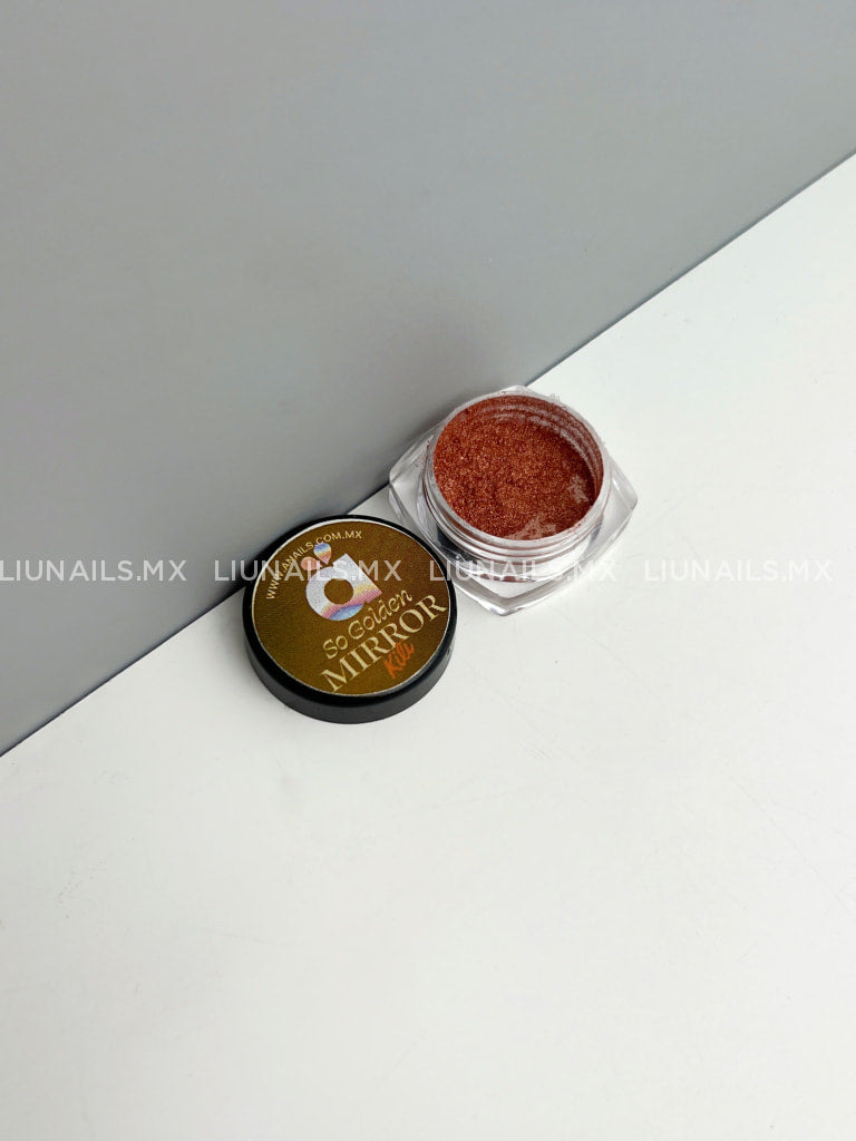Pigmento So Golden Mirror Kili Anails Decoraciones
