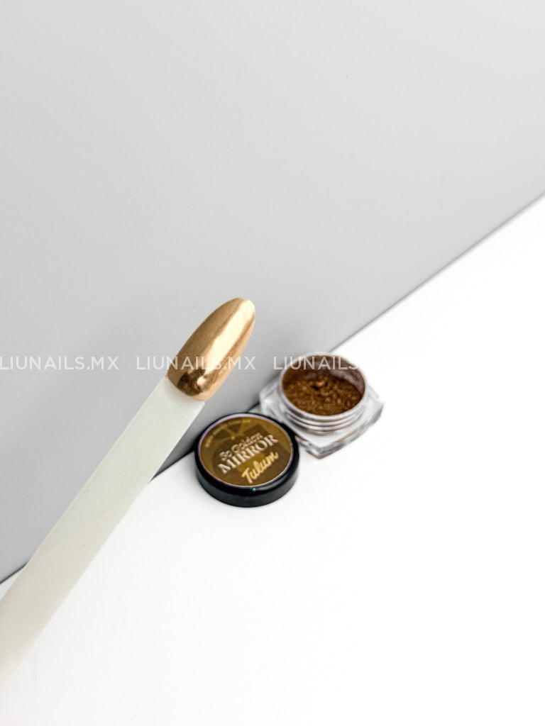 Pigmento So Golden Mirror Tulum ANAILS Decoraciones