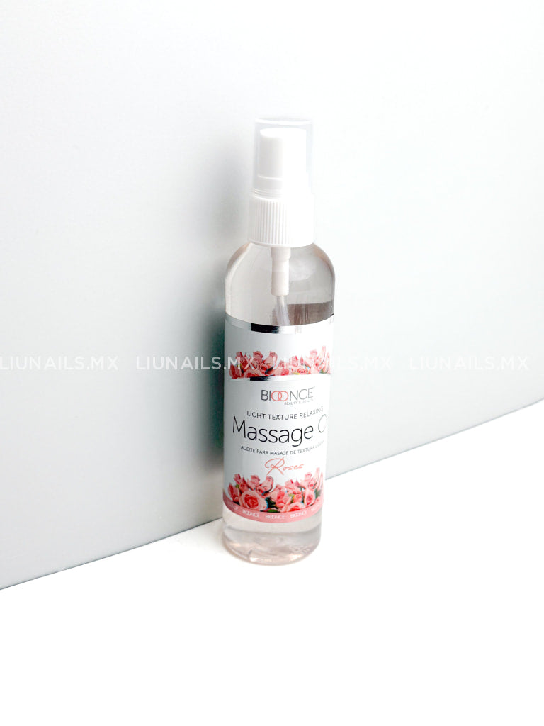 Relaxing Massage Oil Rose BIOONCE Aceite cutícula