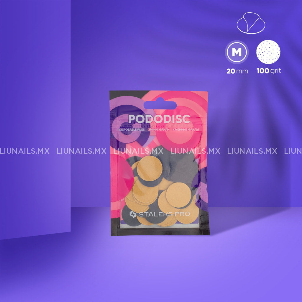 Repuestos Para Pododisco Staleks Pro M Grosor 100 (50 Piezas) Repuesto Pododiscos