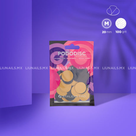 Repuestos Para Pododisco Staleks Pro M Grosor 100 (50 Piezas) Repuesto Pododiscos